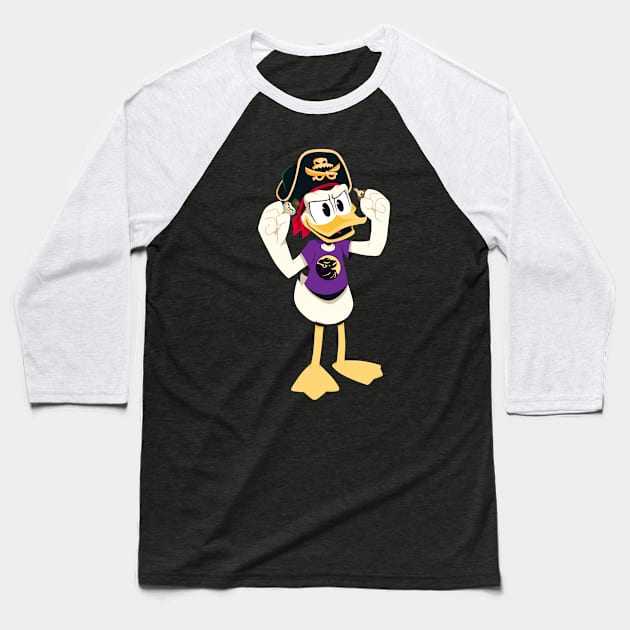 DuckTalks Pirate Baseball T-Shirt by DuckTalks